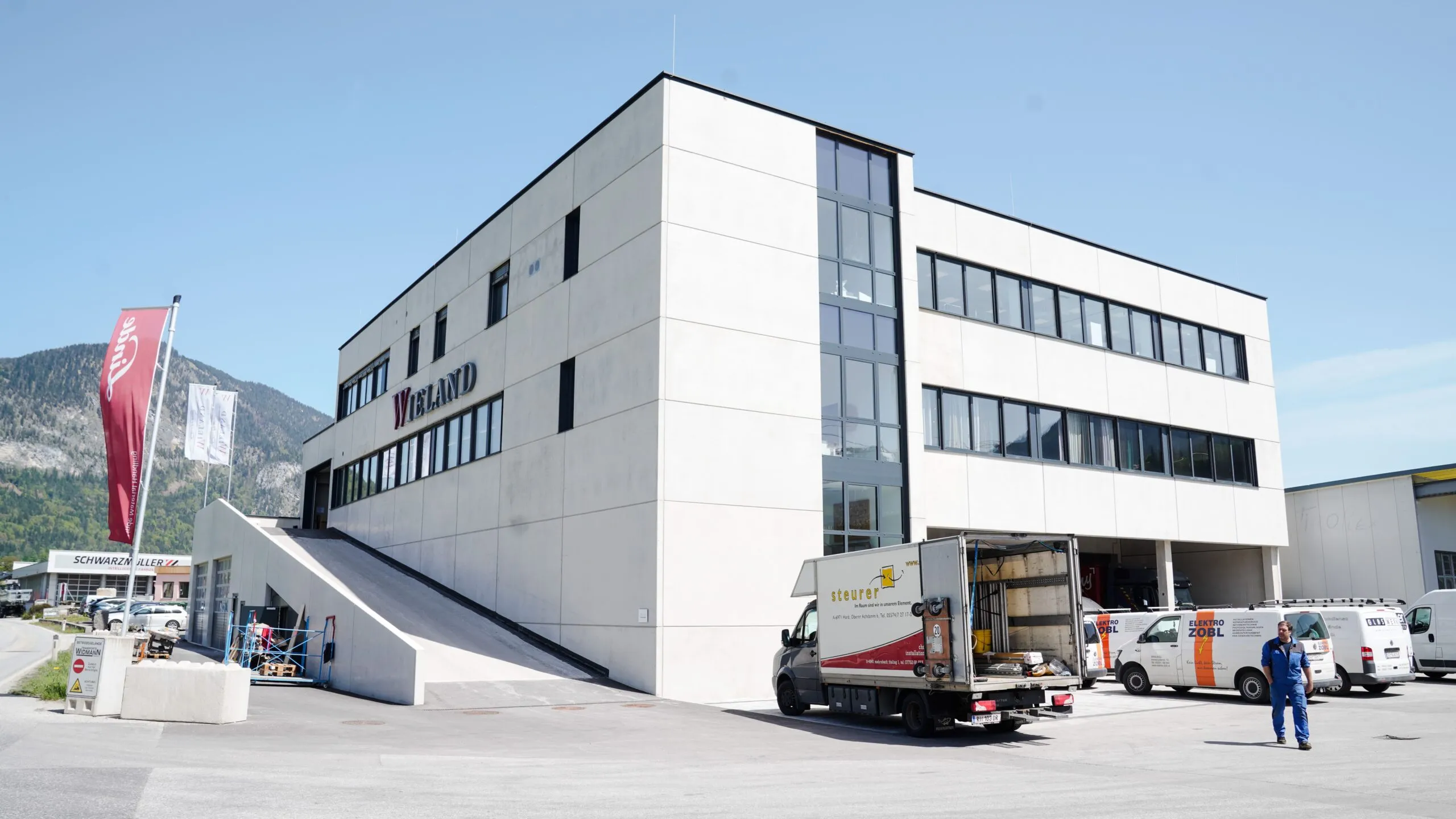 Betriebsgebäude, Widmann Transporte, Kramsach